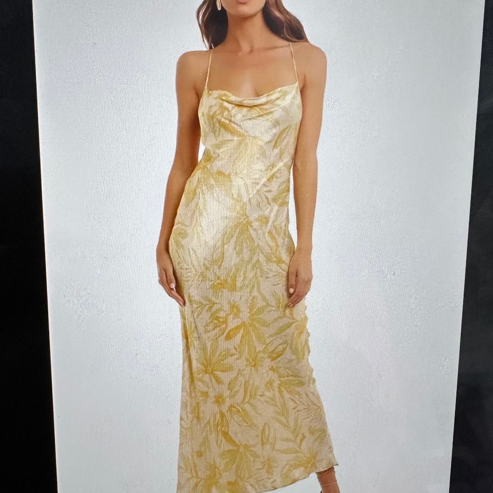 90’s style Slip midi Dress
